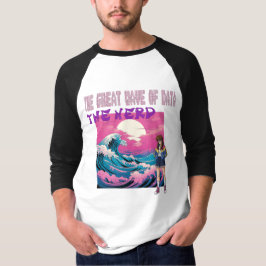 The Great Wave Of Data T Shirt