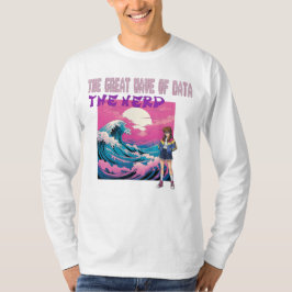 The Great Wave Of Data T Shirt