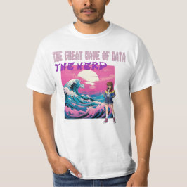 The Great Wave Of Data T Shirt