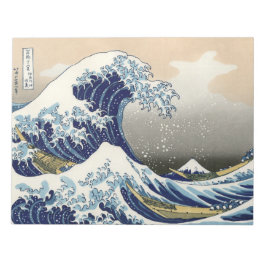 The Great Wave of Kanagawa - Katsushika Hokusai  Anteckningsblock