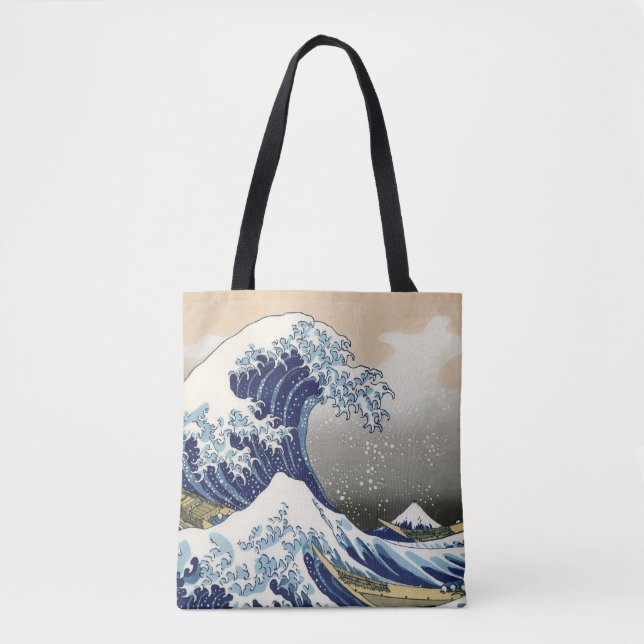 The Great Wave of Kanagawa - Katsushika Hokusai Tygkasse (Framsida)