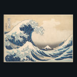 The Great Wave Off Kanagawa by Katsushika Hokusai Poster<br><div class="desc">The Great Wave Off Kanagawa by Katsushika Hokusai with Mount Fuji in the background</div>