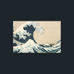 The Great Wave off Kanagawa Canvastryck<br><div class="desc">The Great Wave of Kanagawa, from the series '36 Views of Mt. Fuji' | by Katsushika Hokusai | Art Location: Private Collection | Japanese Artist | Image Collection Number: XIR158277</div>