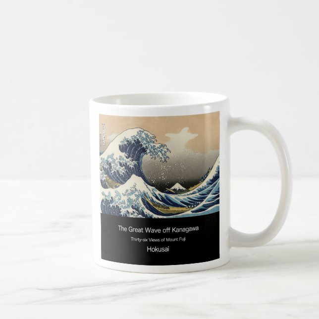 The Great Wave off Kanagawa Kaffemugg (Höger)