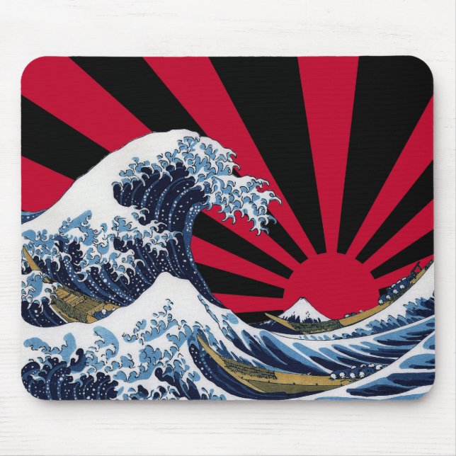 The Great Wave off Kanagawa + Rising Sun Musmatta (Framsidan)