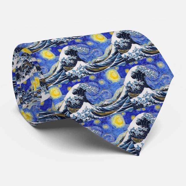 “ The Great Wave off Kanagawa ” + “ Starry night ” Slips (Rullad)