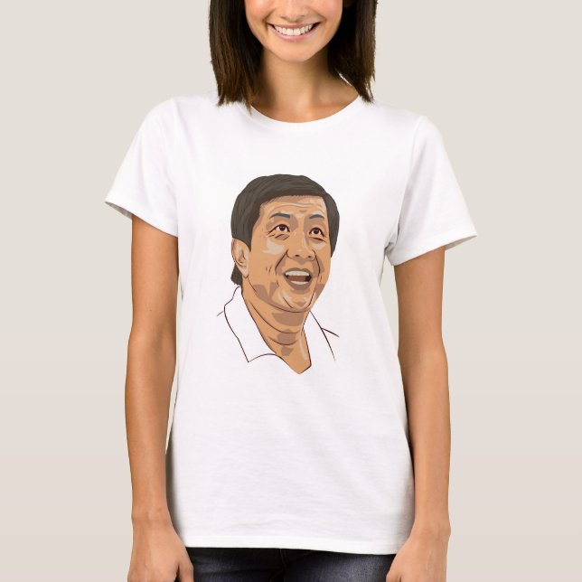 the greatest badminton players of all time t shirt (Framsida)