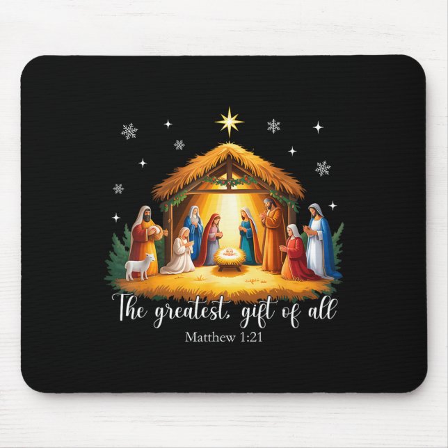 The Greatest Gift For All Christmas Nativity Jesus Musmatta (Framsidan)