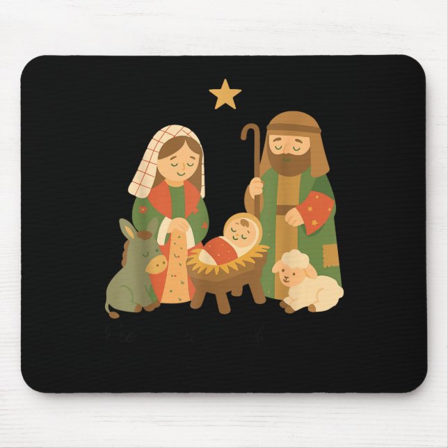 The Greatest Gift Off All Nativity Scene Jesus Mat Musmatta (Framsidan)