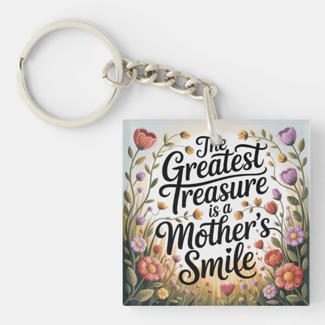 The Greatest Treasure Is A Mother's Smile (Framsidan)