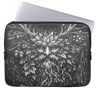 The Green Man av BurnsInHell Laptop Fodral