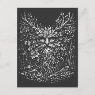 The Green Man av BurnsInHell Vykort