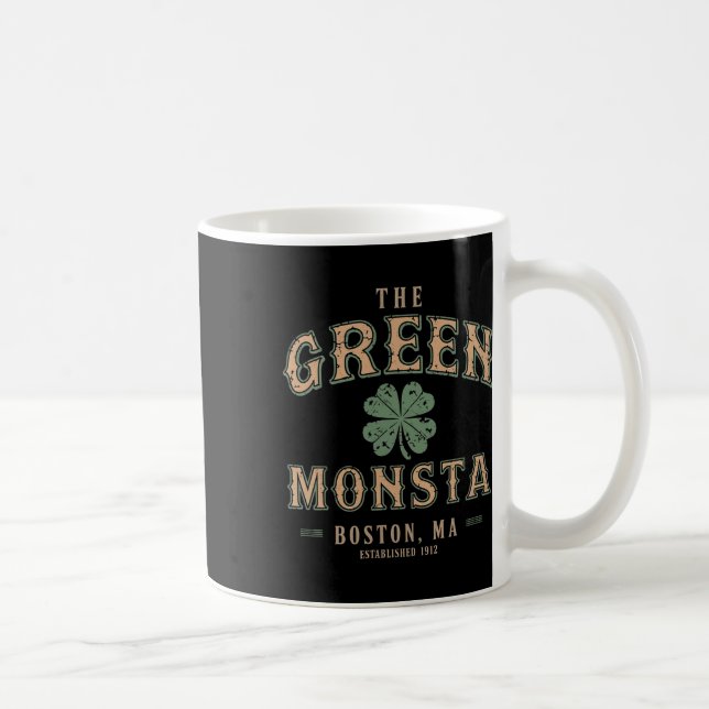 The Green Monsta Outfits St Patricks Day Boston Na Kaffemugg (Höger)