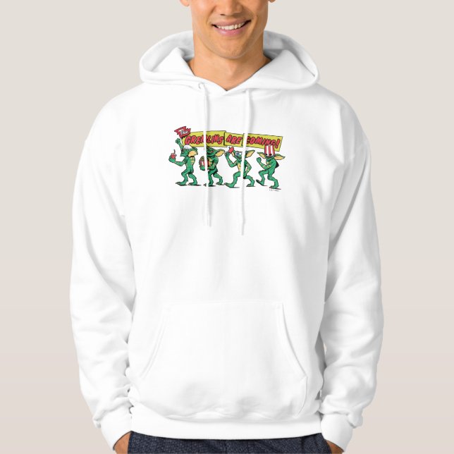 The Gremlins™ Are Coming Hoodie (Framsida)