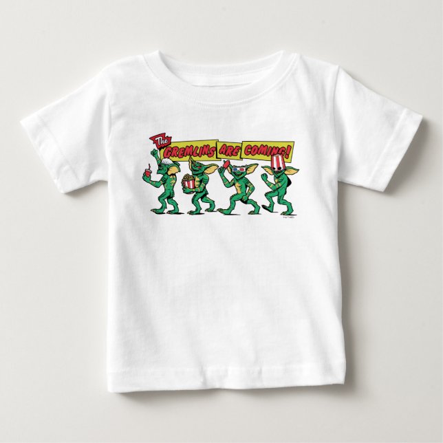 The Gremlins™ Are Coming T Shirt (Framsida)