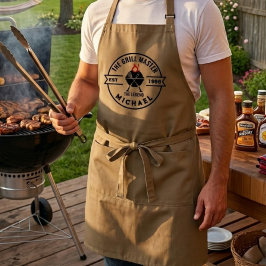 The Grill Master Grundat År Namn Flamma Förkläde