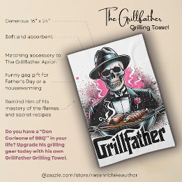 The Grillfadern Grillning (Kök) Handduk Kökshandduk
