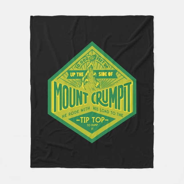 The Grinch | Mount Crumpit Fleecefilt (Framsidan)