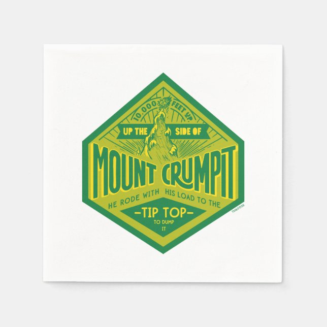 The Grinch | Mount Crumpit Pappersservett (Framsidan)