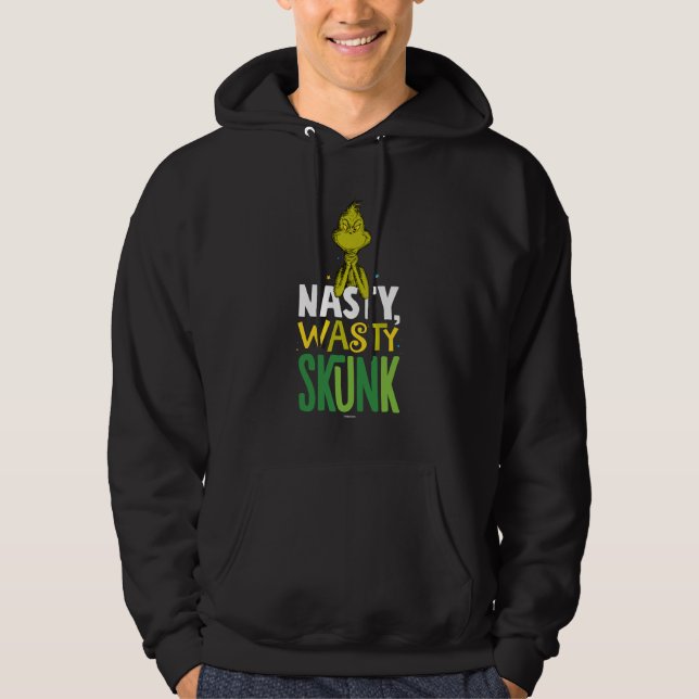 The Grinch | Nasty Wasty Skunk Hoodie (Framsida)