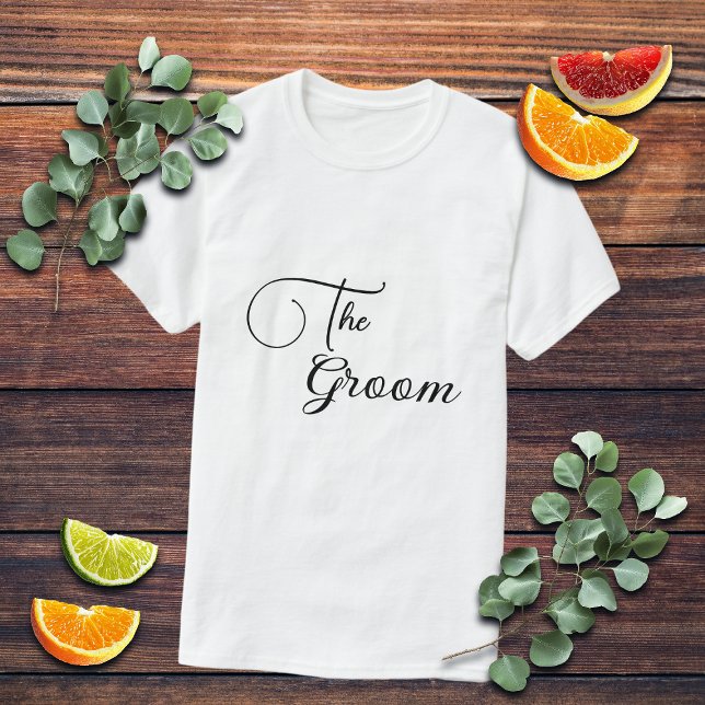 The Groom Bachelor T Shirt (Skapare uppladdad)