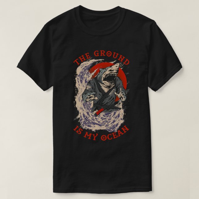 The Ground Is My Ocean 1 T Shirt (Design framsida)