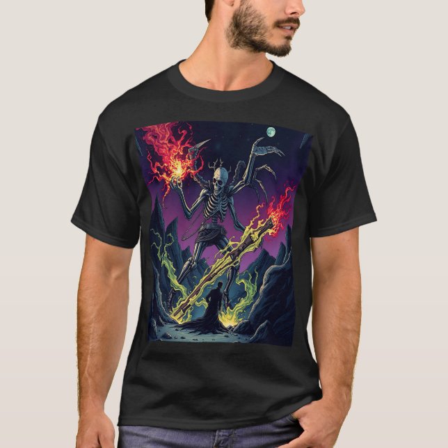 The Guardian of Flames Showdown T Shirt (Framsida)