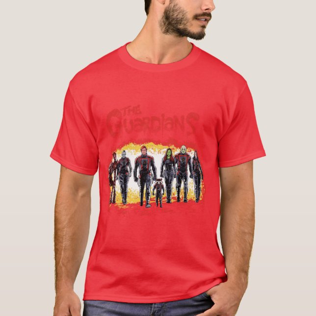 The Guardians gåva vänner T Shirt (Framsida)