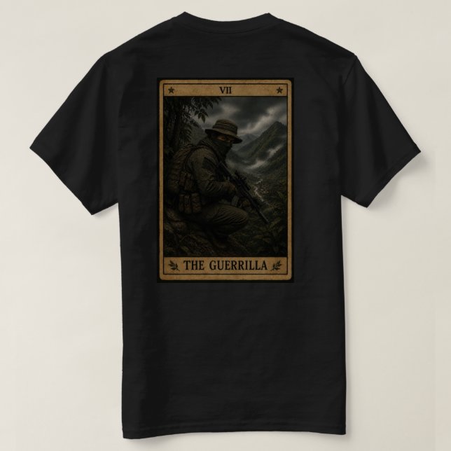 The Guerrilla T-shirt  (Design baksida)