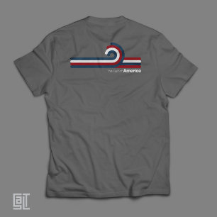 The Gulf of America Retro Tillbaka till 80-talet  T Shirt