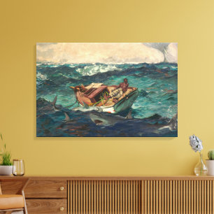 The Gulf Stream Winslow Homer Canvastryck