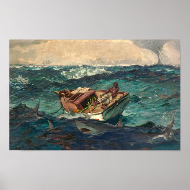 The Gulf Stream | Winslow Homer | Poster (Framsidan)