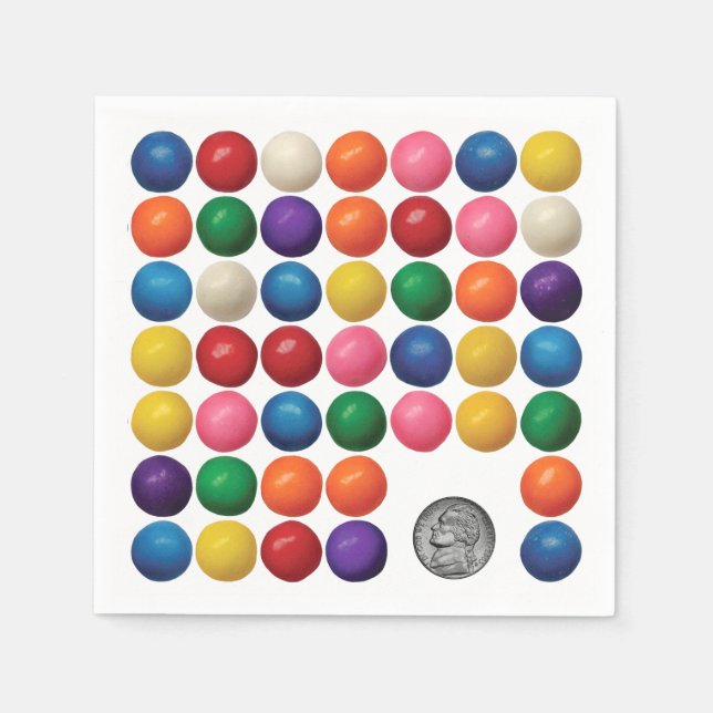 The Gumball Machine Pappersservett (Framsidan)