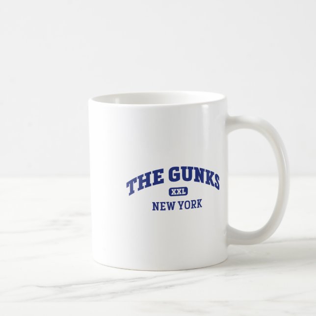 The Gunks College Style Rock Climbing Area Design  Kaffemugg (Höger)