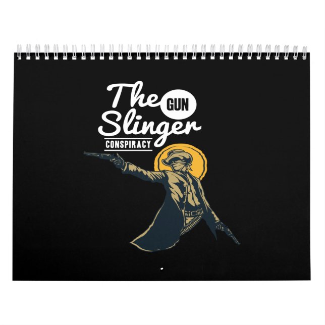 the gunslinger conspiracy kalender (Omslag)