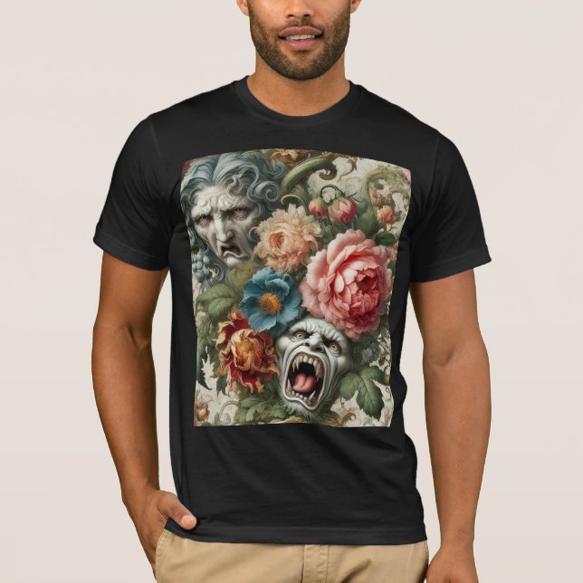 The Hag & the Howl – gotisk viktoriansk T Shirt (Framsida)