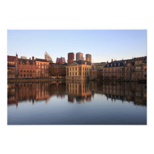 The Hague horisont i Nederländerna Fototryck