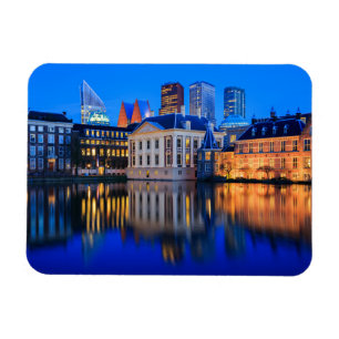 The Hague horisont på den rektangulära magneten Magnet