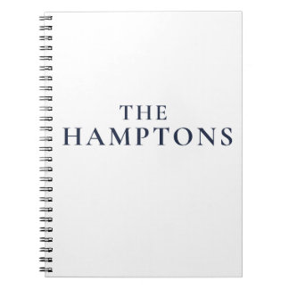 The Hamptons Preppy Coastal Journal Anteckningsbok
