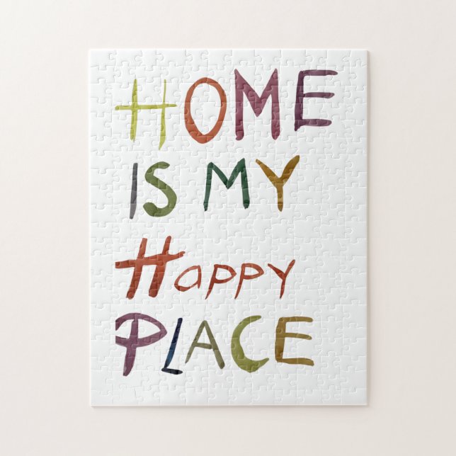 The Happy Introvert “Home Is My Happy Place” Pussel (Vertikal)