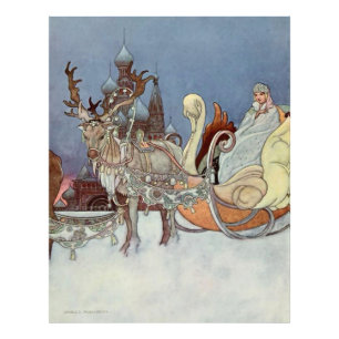 “The Happy Prince” av Charles Robinson Från Ryssla Fototryck