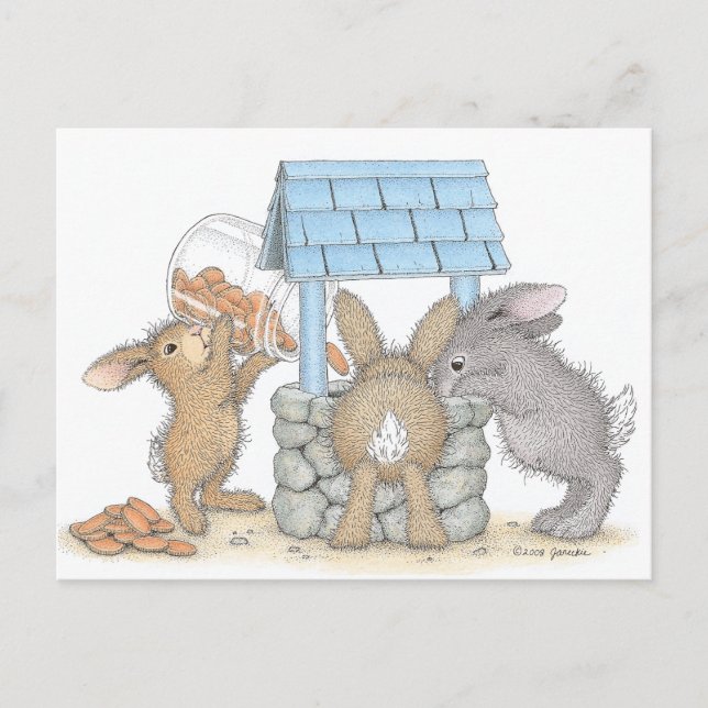 The HappyHoppers® Vykort (Framsida)