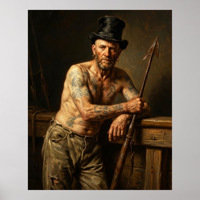 The Harpooner Poster (Framsidan)