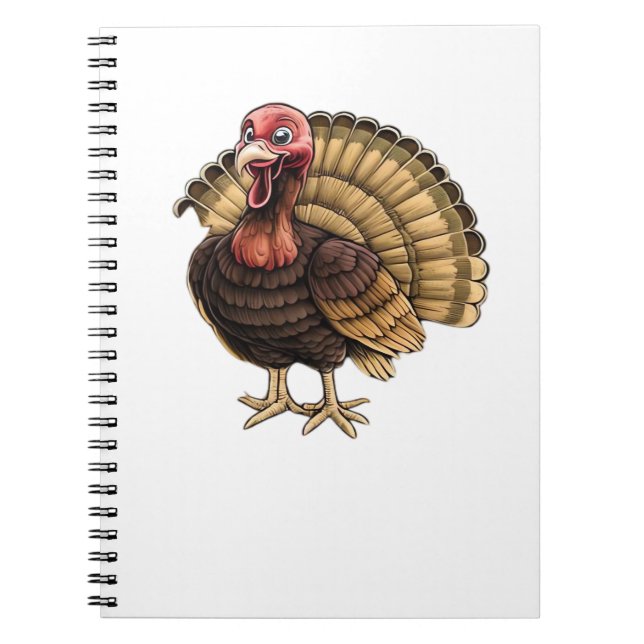 The Harvest Guardian Turkey Classic T-Shirt.png Anteckningsbok (Framsidan)