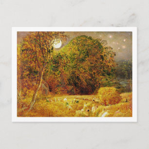 The Harvest Måne, 1833 (olja på papper botten på p Vykort