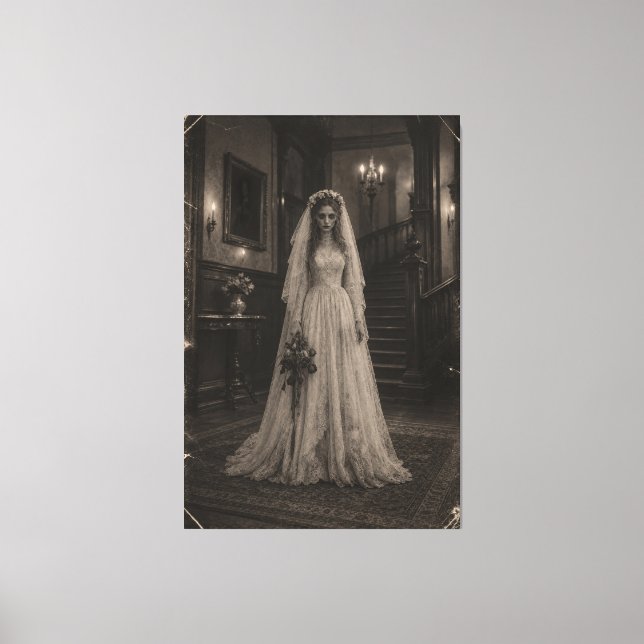The Haunted Bride Canvastryck (Framsida)