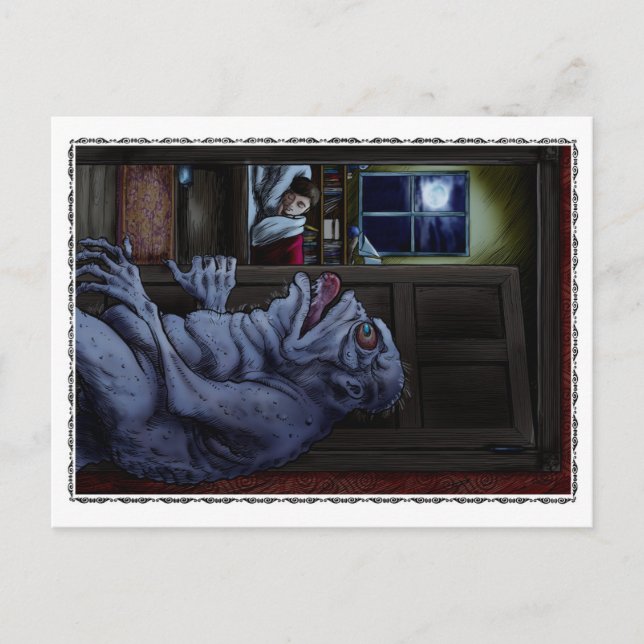 The Haunted Doll House Vykort (Framsida)