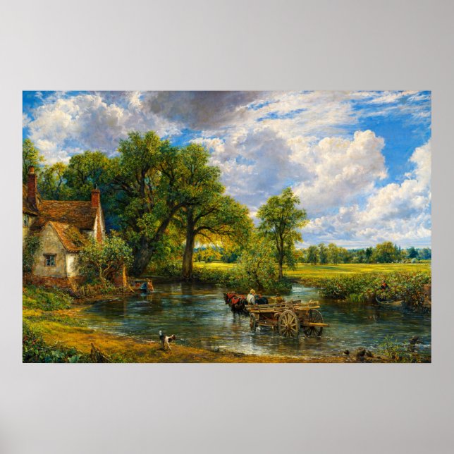The Hay Wain by John Constable Poster (Framsidan)