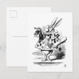 The Hearld - Kanin, Alices Äventyrland 1865 Vykort