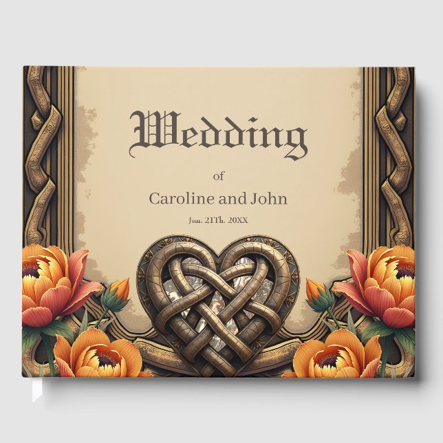 The heartbeat of the ancient gods:  gästböcker (Framsida)